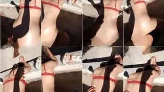 جبت صاحبتي على مزرعتي ونكتها زي البقرة جسمها كان جامد اوي